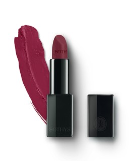 Rossetto rosso opaco Sothys per un trucco elegante e sofisticato
